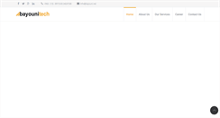 Desktop Screenshot of bayouni.net